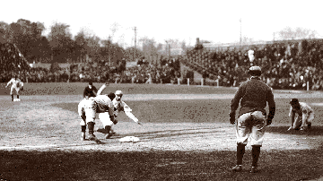 1909 World Series action